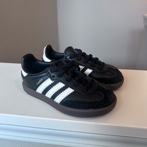 Adidas Black and White Samba Toddler Sneakers